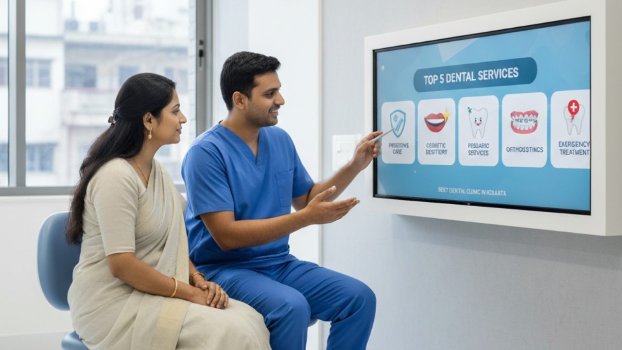 Top 5 Services Offered by the Best Dental Clinic in Kolkata